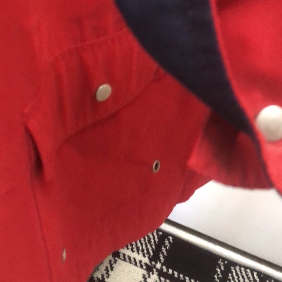 ALFRED DUNNER RED/NAVY WEATHERPROOF JACKET • Sz 10 - Picture 9 of 17